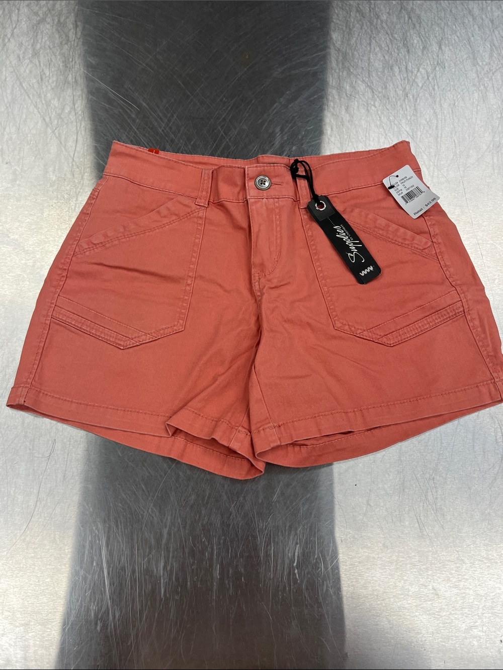 Supplies by Unionbay Fruit Punch Utility Jean Shorts Women’s 10